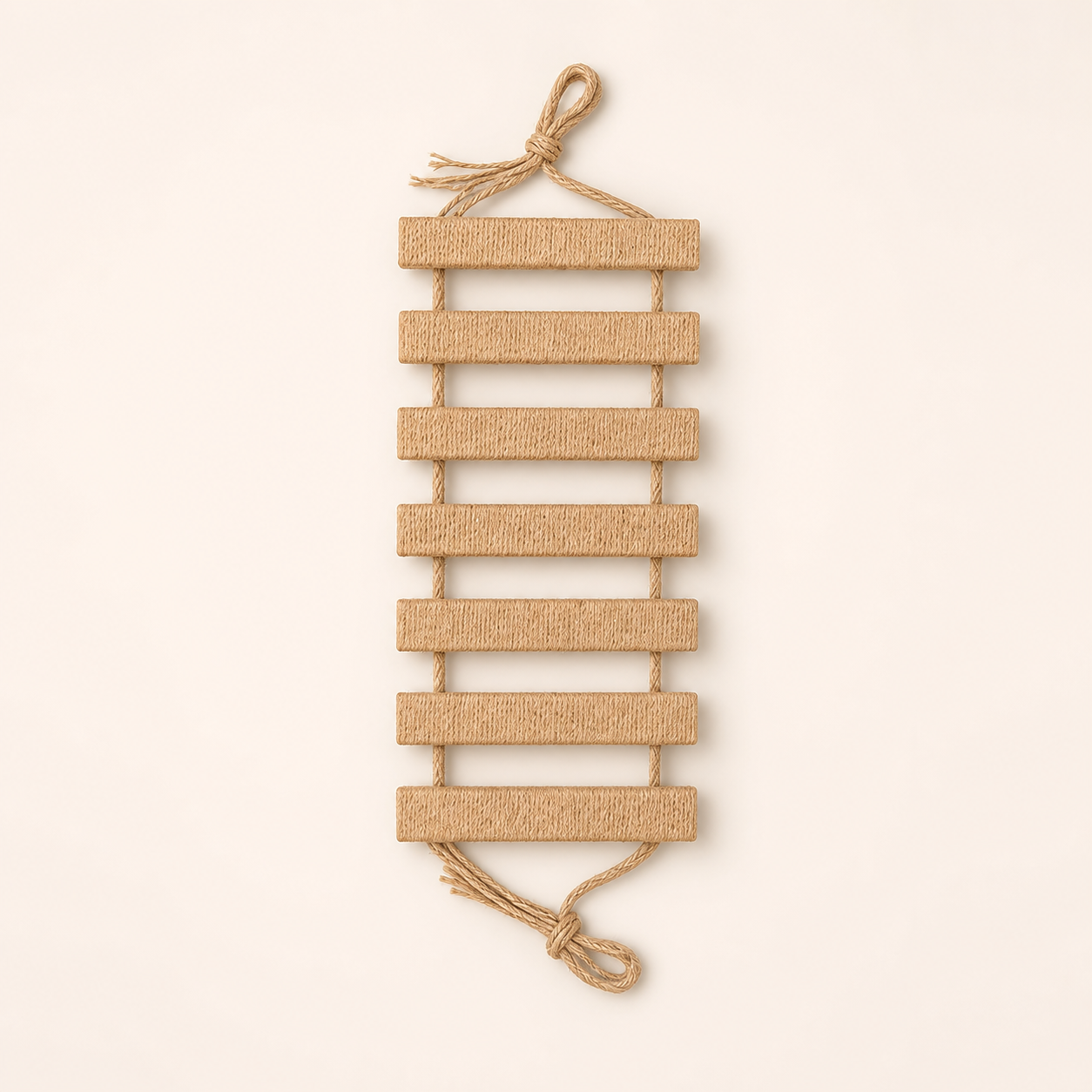 Pont-échelle en bois et sisal de 50 cm pour chat