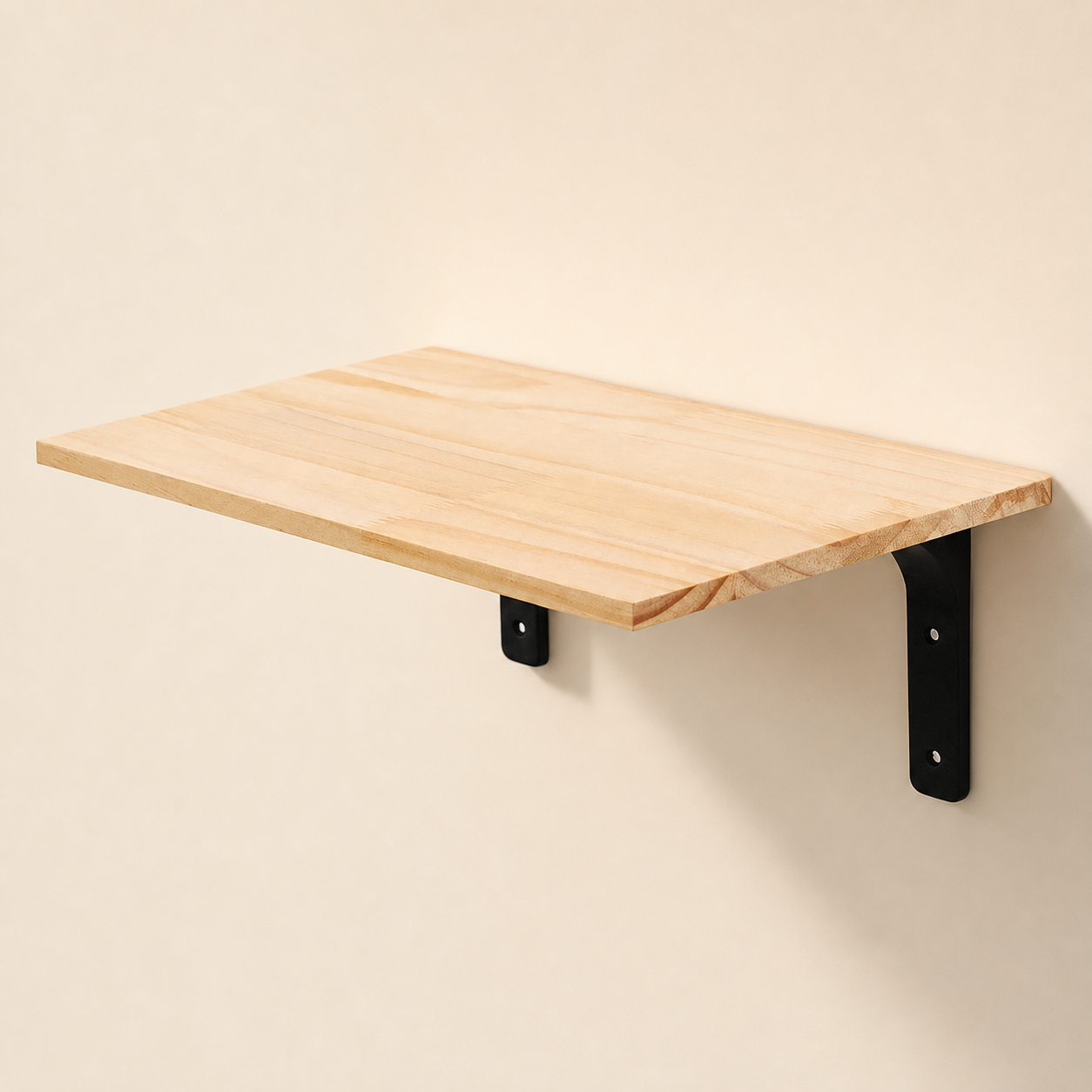 Étagère murale simple en bois pour chat