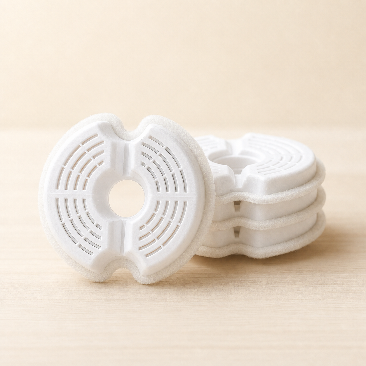 Lot de quatre filtres de rechange pour la fontaine LED