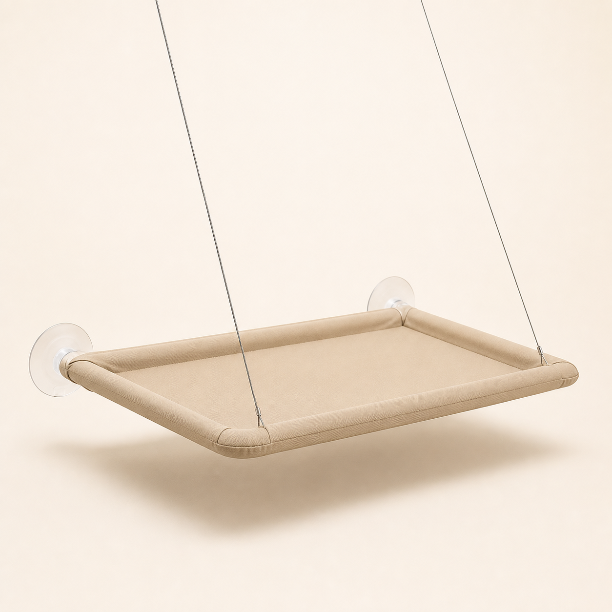 Hamac de fenêtre pour chat kaki
