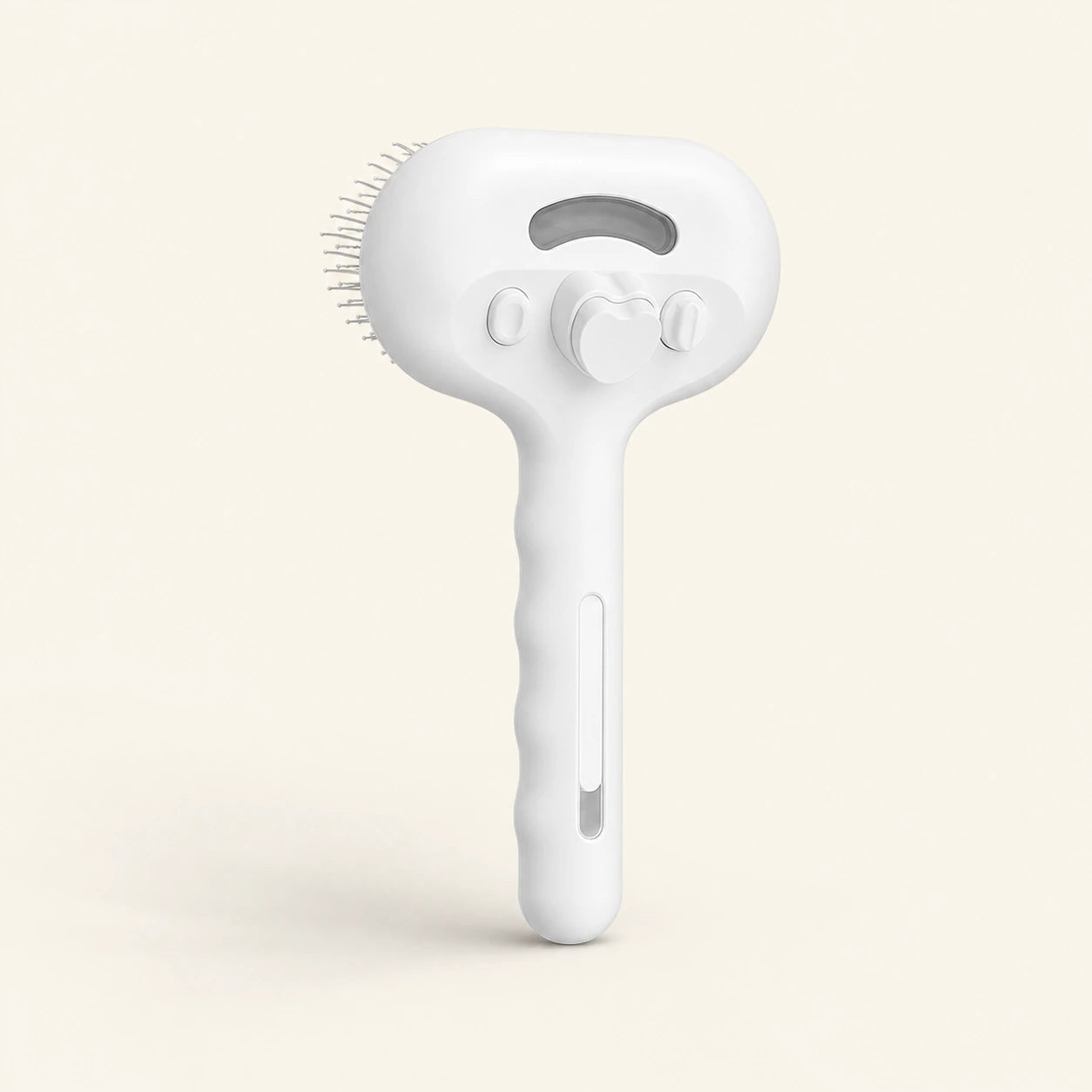 Brosse à brume premium blanche pour chat