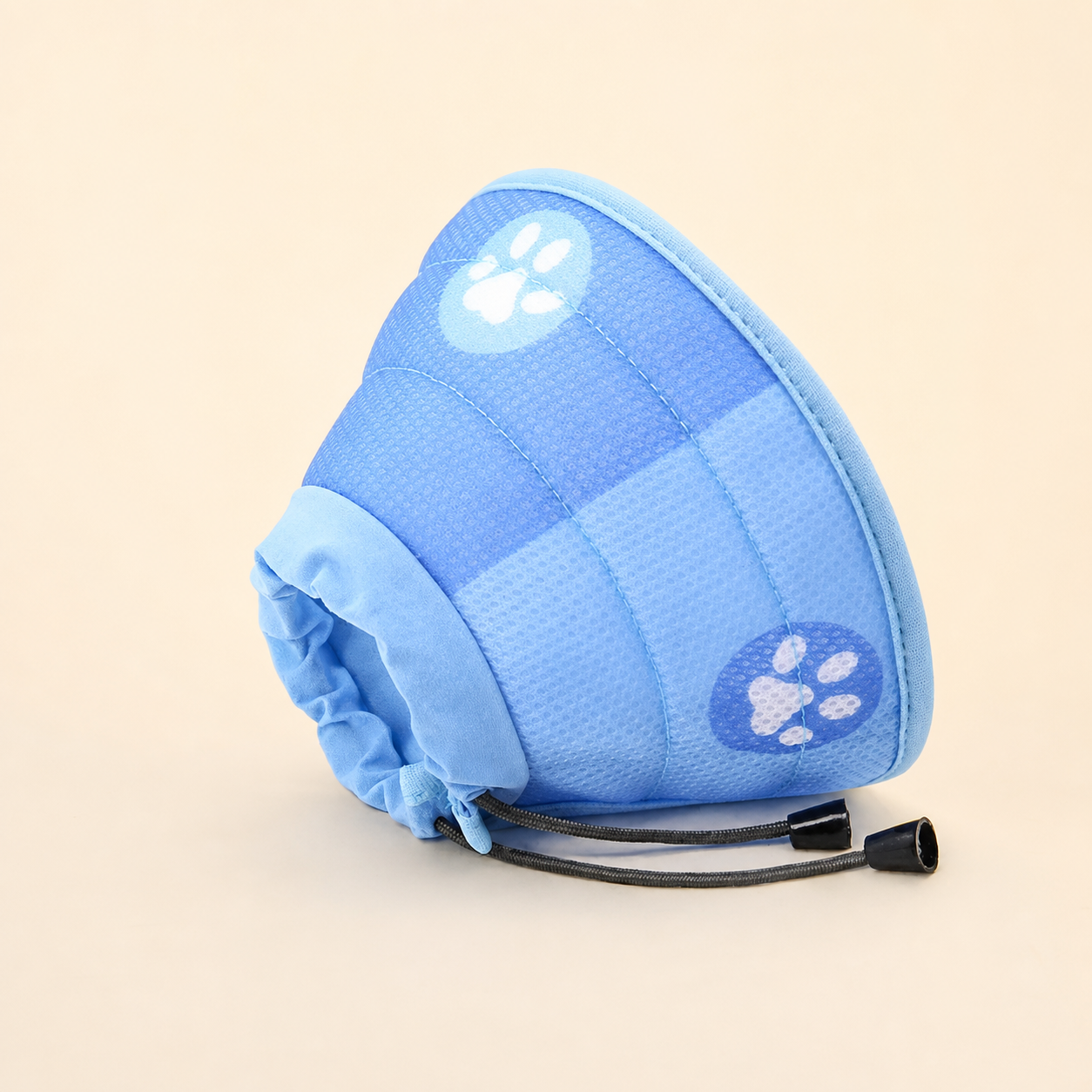 Collerette souple bleue taille S