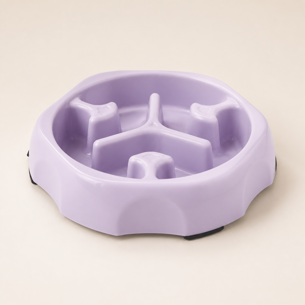 Gamelle labyrinthe patte pour chat – 2 coloris — Violet