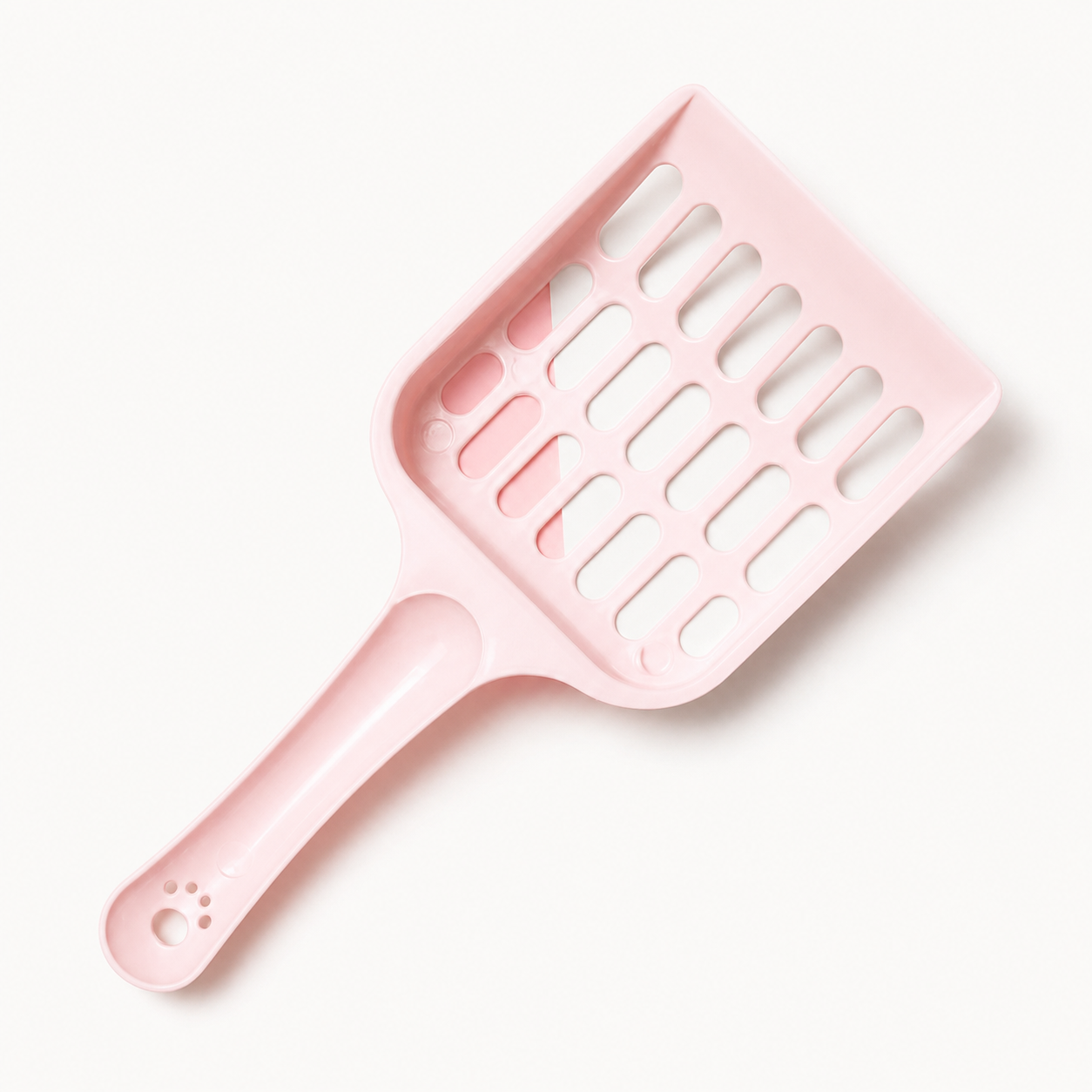 Pelle à litière ajourée rose