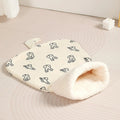 Sac de couchage motif lapins noirs